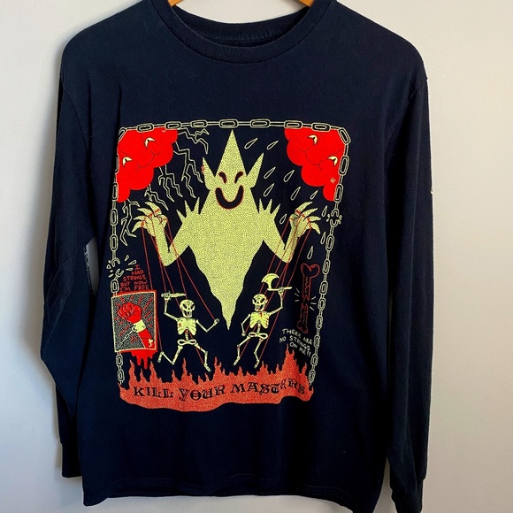 Wizard of Barge Other - Wizard of Barge Kill Your Masters Unisex Printed T-shirt Size Medium